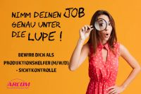 Produktionsmitarbeiter (m/w/d) - Sichtkontrolle Baden-Württemberg - Eigeltingen Vorschau