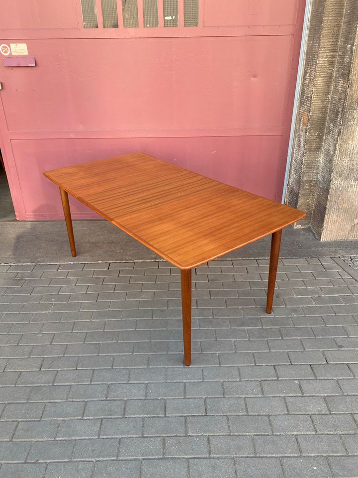 ◤ Esstisch Gustav Bahus Norwegen Tisch bis 220cm ausziehbar Dänemark Teakholz mid century danish Design table dinning vintage in Berlin