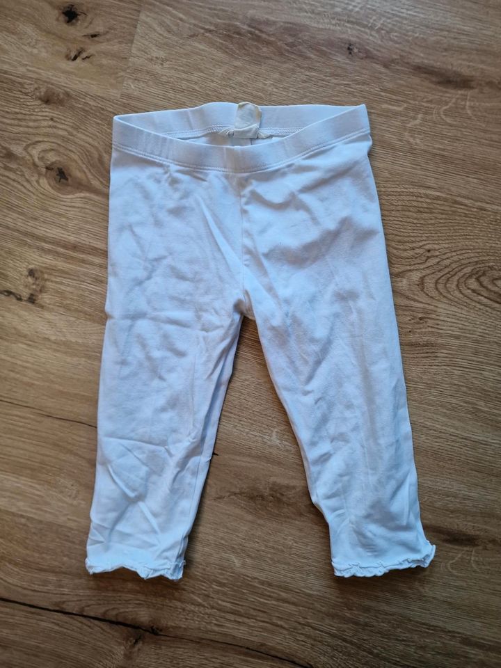 Basic organic cotton Leggings Capri weiß H&M 110 in Berlin