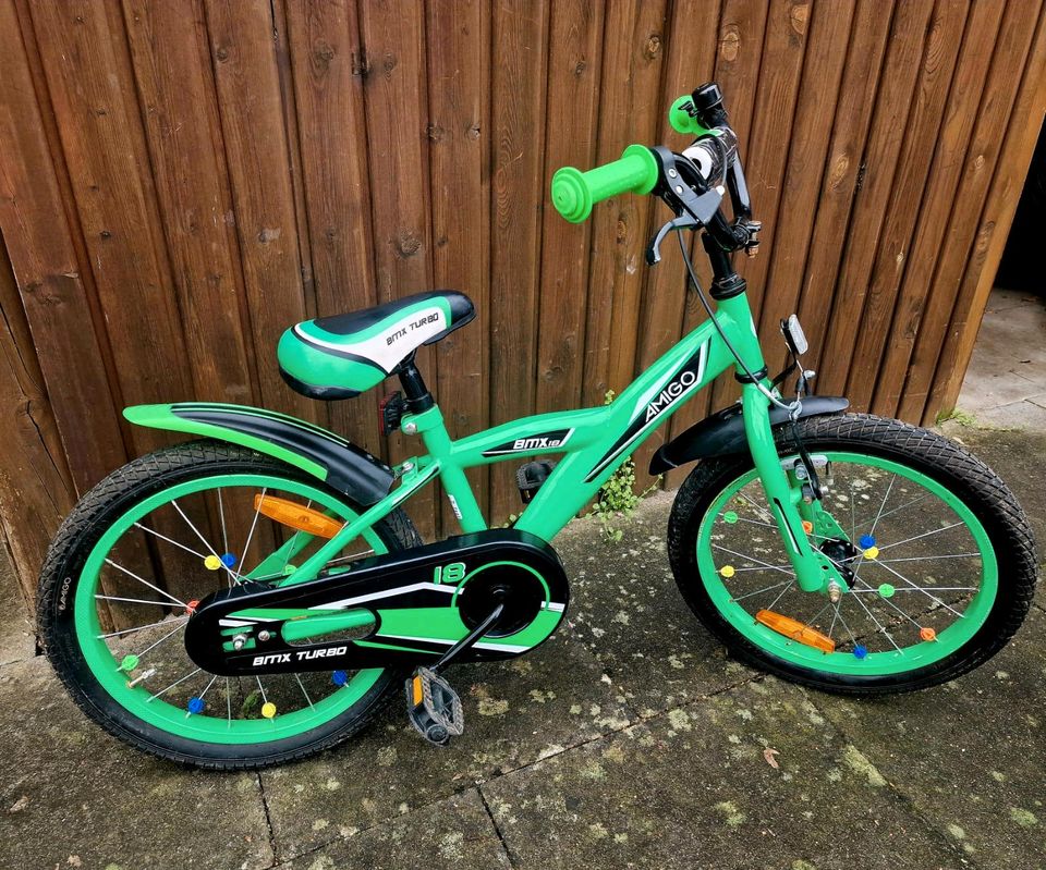 AMIGO BMX Turbo 20 Zoll - BMX Fahrrad - 2021 Farbe Grün in Wahlstedt