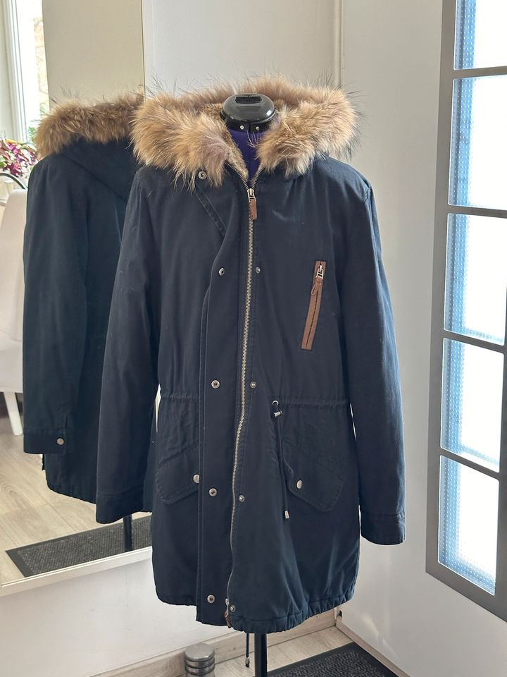 Maxa Echtfell Winterparka gr. 42 in Zorneding