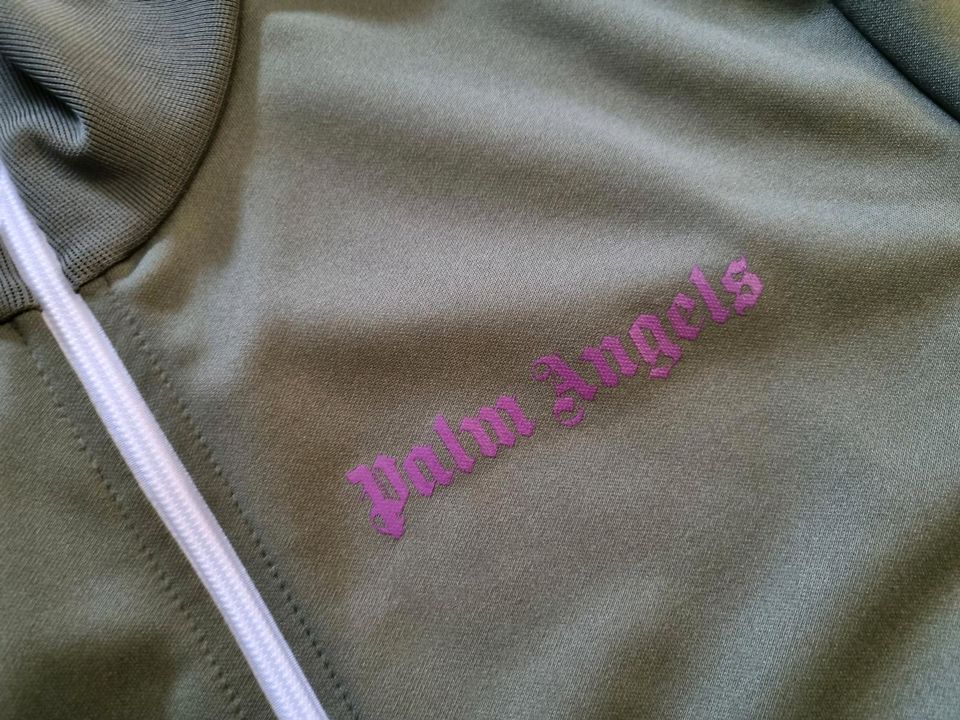 Palm Angels Sweatjacke Gr. L Herren Khaki Grün in Lehrte