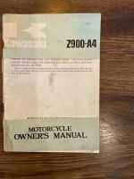 Kawasaki Z 900 Owner‘s Manual Rheinland-Pfalz - Rodenbach Vorschau