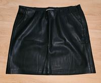EDC Esprit Leder Minirock 40 in schwarz! Sachsen - Roßwein Vorschau