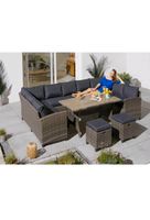 Gartenlounge-Set Rotterdam, (20-tlg), 3x Sofa, 2 Hocker, Tisch 12 Nordrhein-Westfalen - Rietberg Vorschau