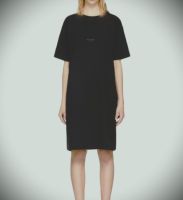 Seltenes Acne Studios Kleid mit Logo-Print vorne S schwarz Nordrhein-Westfalen - Porta Westfalica Vorschau