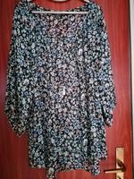 "Ulla Popken"   Bluse, Tunika  50-52   schwarz - blau, wie neu Niedersachsen - Peine Vorschau