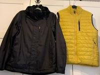 Funktions-Outdoorjacke anthrazit 3-in-1 + Weste gelb Gr.S ⭐️ Walle - Steffensweg Vorschau