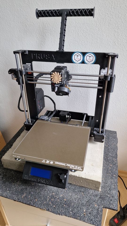 Prusa 3D Drucker/ MK3S+/ Black Edition/ sehr guter Zustand!! in Kempten