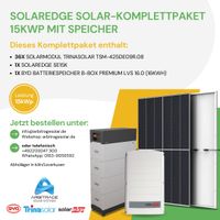 15kWp SolarEdge Komplettpaket mit Speicher inkl. Montage Lindenthal - Köln Weiden Vorschau