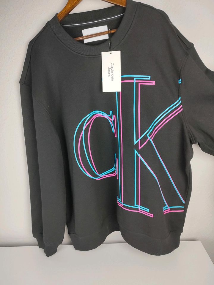 NEU! CKJ Calvin Klein Illumina Herren Sweatshirt XXL XL in Bad Rothenfelde
