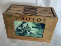 Fotobox, Fotoalbum, Shabby chic, 3 Stück in Holzbox Hessen - Friedrichsdorf Vorschau