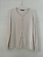 BRAX dünne Strickjacke Damen Gr. 42 hellbeige Goldknöpfe NEU Nordrhein-Westfalen - Bergisch Gladbach Vorschau