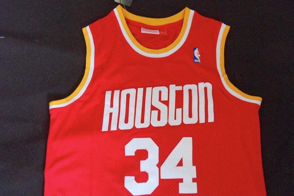 Hakeem Olajuwon Houston Rockets Trikot Rot in Köln