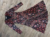 Mango Kleid Gr. XS sehr leicht Polyester lang Arm rot schwarz Bayern - Grafing bei München Vorschau