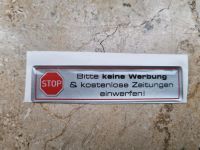 Briefkastenschild keine Werbung Bayern - Ingolstadt Vorschau