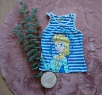 Shirt ärmellos Tanktop gestreift Frozen Elsa Mädchen Gr. 104 C&A Niedersachsen - Rühen Vorschau