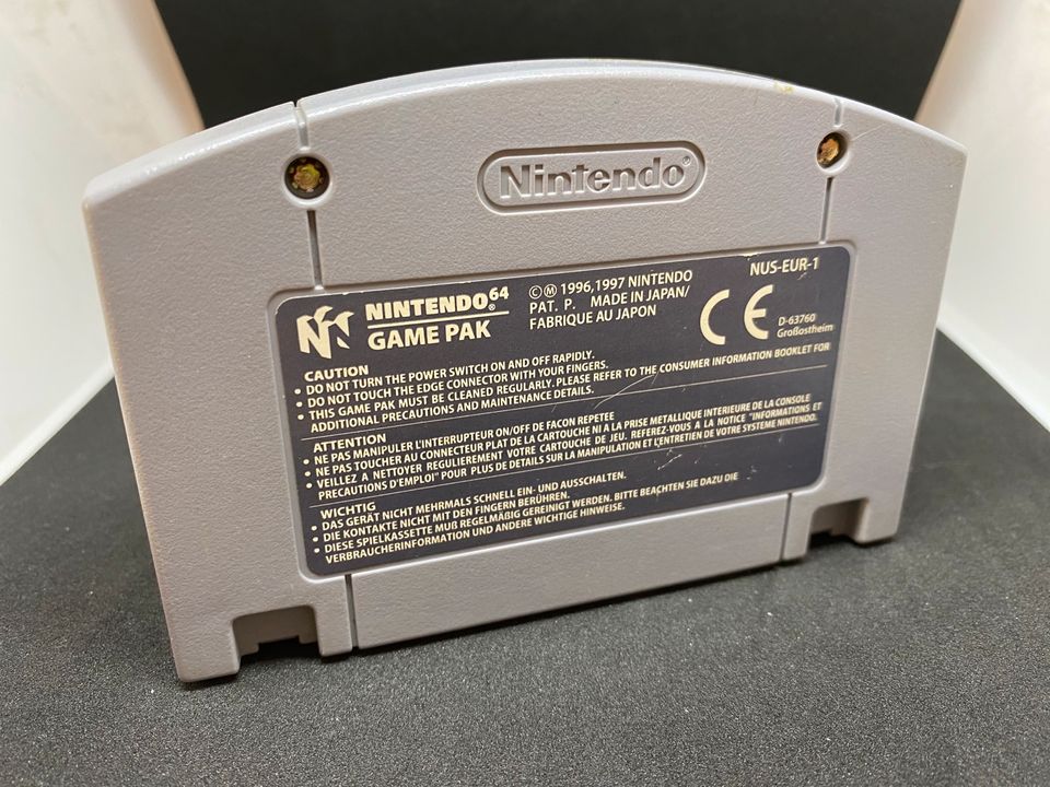 Aero Gauge für Nintendo 64 N64 in Laufach