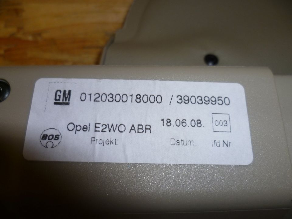 Abdeckung Laderaum Opel 39039950  Insignia B Tourer in Beverungen