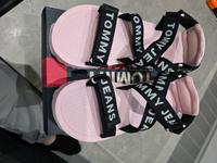 Tommy Jeans Sandaletten Größe 42 neu rosa Bayern - Neutraubling Vorschau