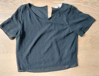 Bluse Kurzarm schwarz Gr. 140 H&M mit Glitzer Bayern - Bayreuth Vorschau