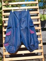 Nepal PATCHWORK JEANS Haremshose Cargo Baggy Hippie Festival Hose Schleswig-Holstein - Kastorf Vorschau