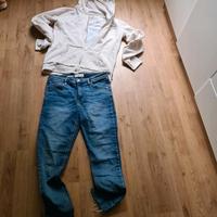 Set Mango Jeans 42 und Jacke L XL Hardrockcafe Nordrhein-Westfalen - Rietberg Vorschau