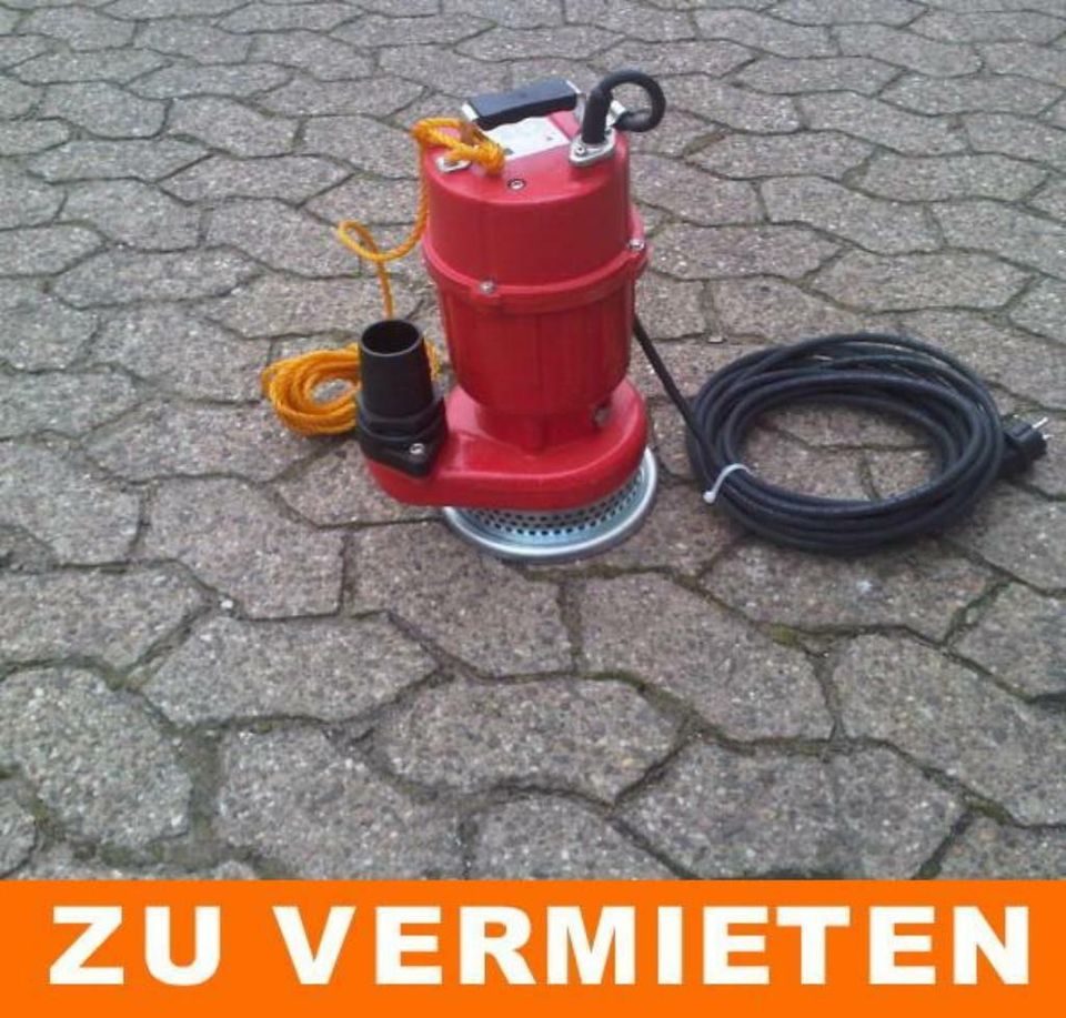 Schmutzwasserpumpe bis 18000 L/H - ZU VERMIETEN in Dinslaken