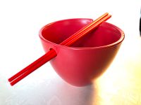 Asiatische Nudeln Schale Noodle Chopstick bowl Porzellan Red  NEU Obergiesing-Fasangarten - Obergiesing Vorschau