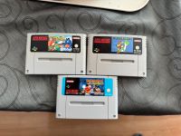 Super Nintendo Snes 3 spiele Mario world Kr. München - Garching b München Vorschau