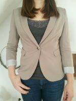 Blazer Kostüm H&M Gr. 38 beige sand Jersey Nordrhein-Westfalen - Herne Vorschau