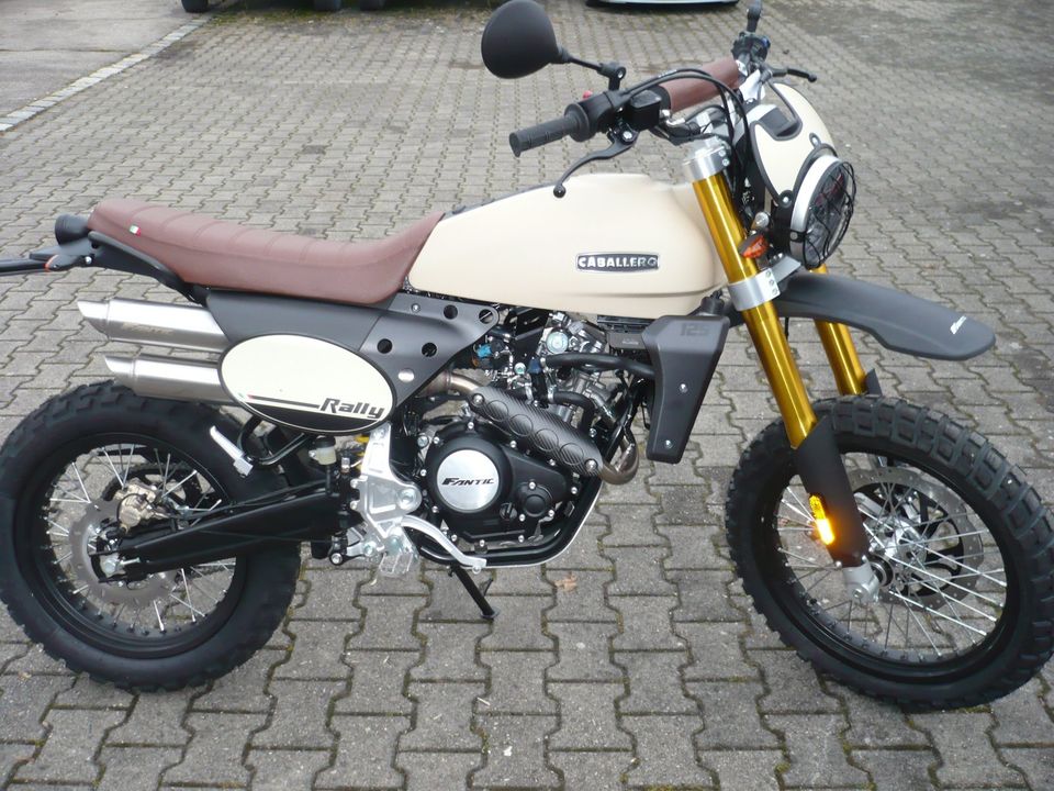 Fantic 125 Scrambler Caballero Rally in Friedberg