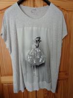 inkl. Versand, Gr. 54, "Paola" Shirt, Ballerina, grau, neuwertig Berlin - Spandau Vorschau