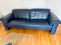 Rolf Benz Ledersofa in blau Modell 4000/3100 &Tisch Rheinland-Pfalz - Mainz Vorschau