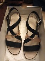 *NEUE* GABOR Sandalen Orig.karton,Gr.5 1/2 schwarz/gold,weiße So Bayern - Großwallstadt Vorschau