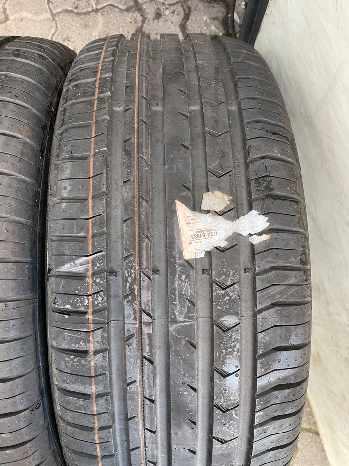 2stück 215/55R16 93W CONTINENTAL PREMIUMCONTACT5 NEU inkl.MONTAGE in Stockstadt a. Main