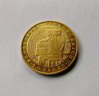 Münze 10 Mark 925 Silber 2001 vergoldet 50 Jahre Bundesverfassung Hessen - Butzbach Vorschau