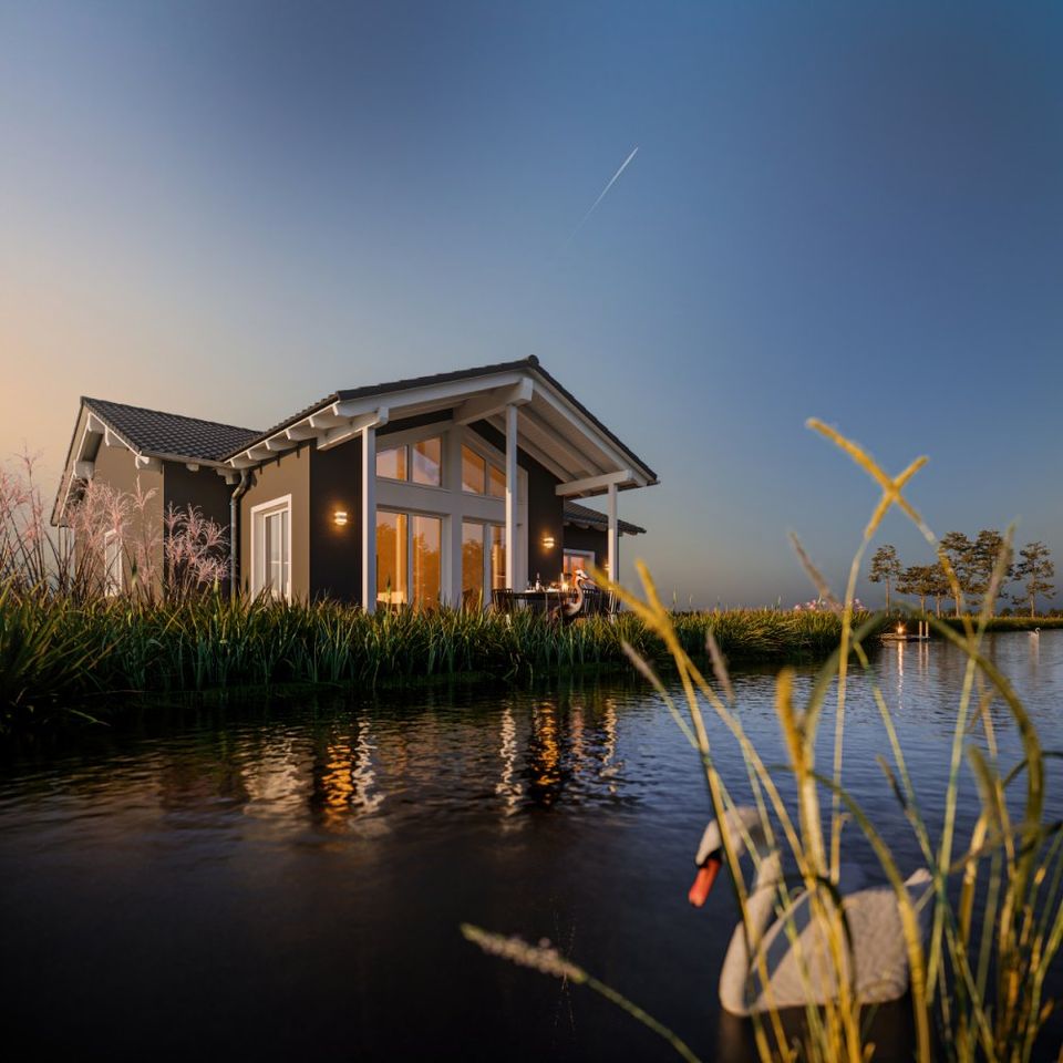 Leben auf einer Ebene - Ambience 100 - einer unserer Bungalows in Dassel