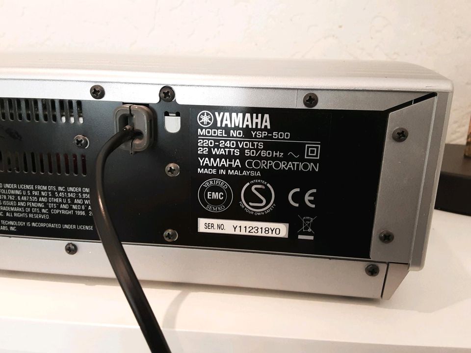 Yamaha Soundprojektor YSP-500 in Delbrück