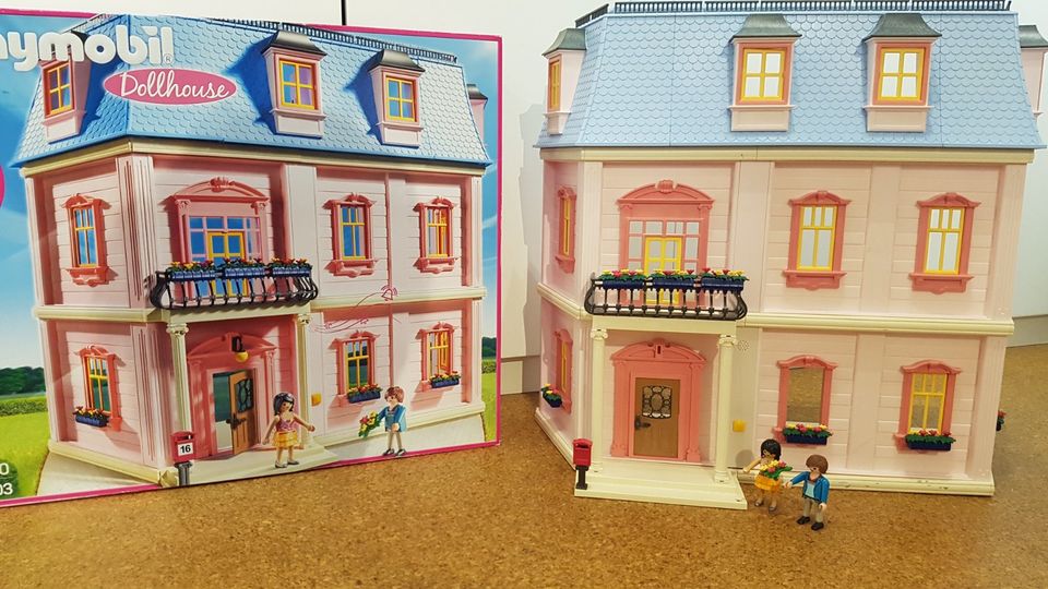 Playmobil 5303 Puppenhaus mit Einrichtung 4304, 5306, 5307, 5308 in Regenstauf