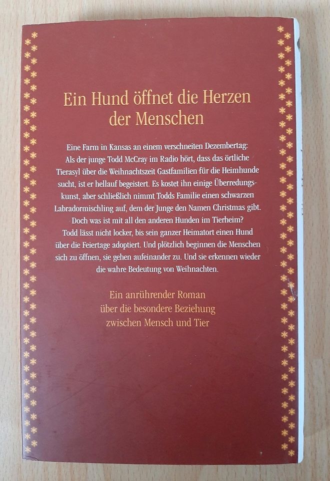 Buch "Ein Hund zu Weihnachten" in Salzatal