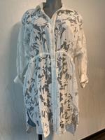 Taifun Long Bluse Strandbluse weiß Gr. 38 Baden-Württemberg - Bietigheim-Bissingen Vorschau