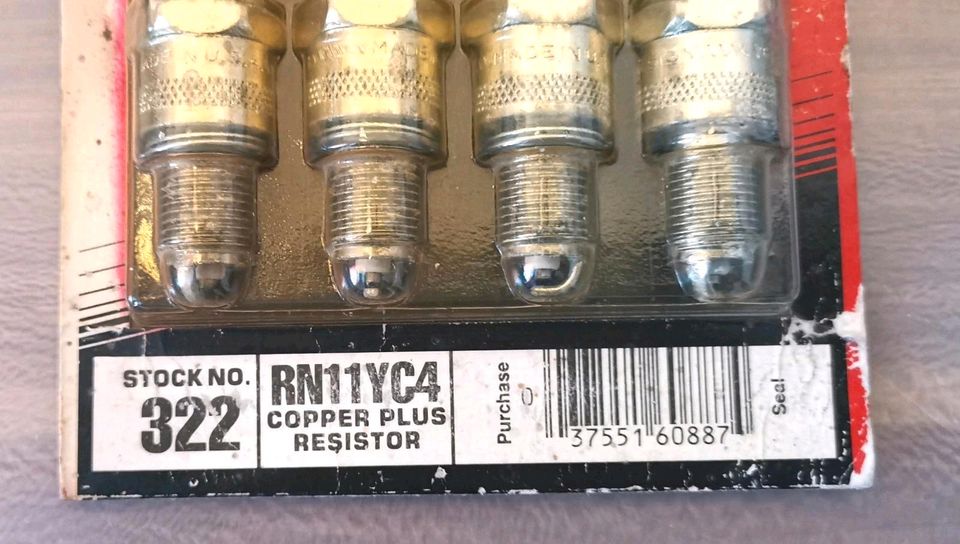 Champion 322  RN11YC4 Copper Plus Resistor, Neu Kellerfund in Laubenheim Nahe