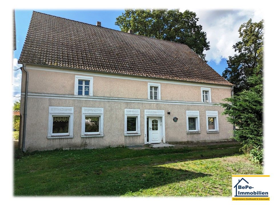 BePe-Immobilien- altes Landhaus mit Stallgebäude, Scheune und Bauerngarten (Selbstversorger mit Tierhaltung) zu verkaufen in Zerrenthin