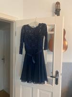 Swing Kleid 40 blau marine Konfirmationskleid Abendkleid Nordrhein-Westfalen - Löhne Vorschau