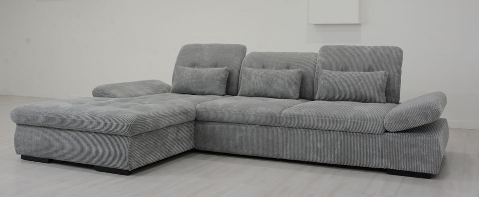 Ecksofa Grau, Couch, Polstermöbel SALE 50% in Augsburg