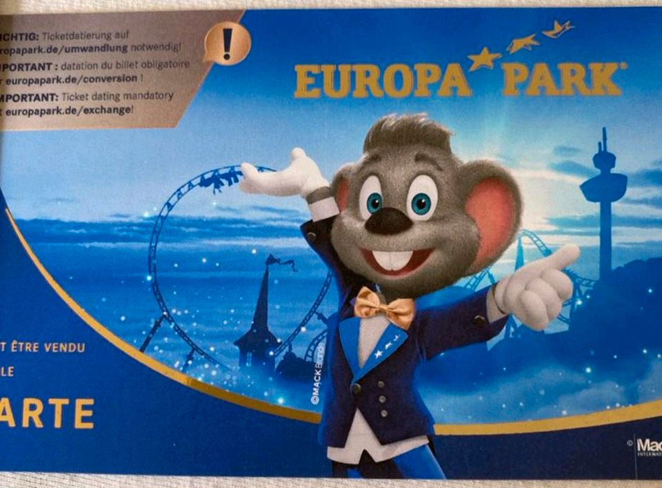 Europapark Eintrittskarten in Rust