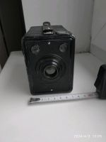 Vintage schwarze Kamera von kleiner Größe Brandenburg - Rathenow Vorschau