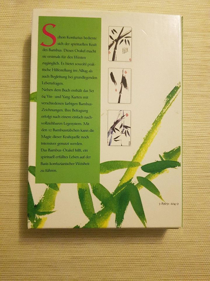 Das Bambus Orakel ☘️ Esoterik Karten ✨ ORAKEL Tarot Wahrsage in Saarbrücken