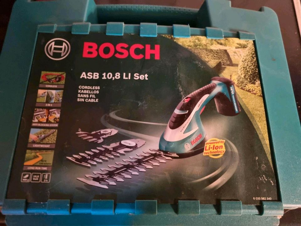 BOSCH ASB 10.8 LI und Bosch Keo in Halle